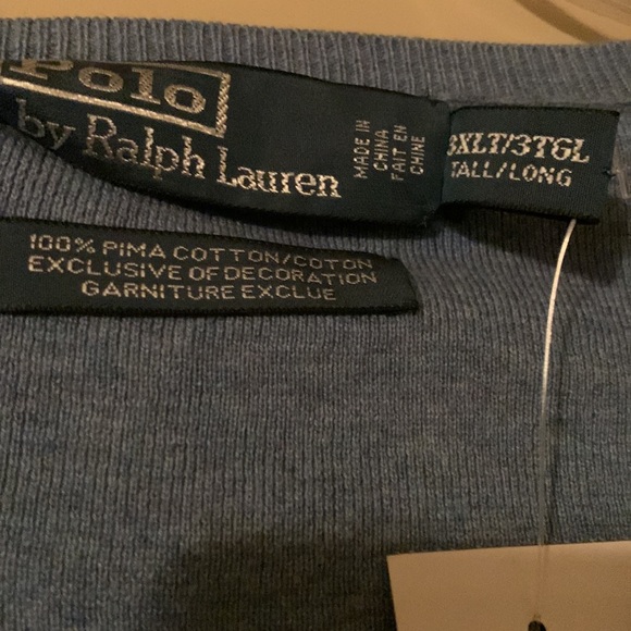 Polo by Ralph Lauren V Neck Sweater - Picture 2 of 4